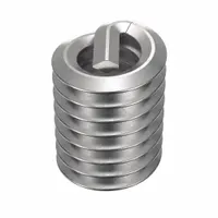 HELI-COIL Helical Insert: Tanged Tang Style, Free-Running, #10-24 Thread Size, Plain, Plain, 100 PK (MPN A1185-3CN380)