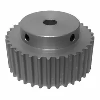 DAYTON Timing Pulley: Curvilinear, Fixed, For 15 mm Belt Wd, 30 Teeth, 5 mm Pitch, Aluminum (MPN 30-5M15M6A8)