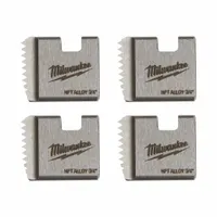 Pipe Threading Die Head: 3/4 in Pipe, NPT, Right Hand, Alloy Steel, 4 No. of Dies, 4 PK (MPN 48-36-1102)