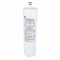 Activated carbon filter for ice machines and refrigerators. Reduces chlorine taste. Quick-connect design. Flow rate: 1.5 gpm. Overall height: 12 7/8 in.