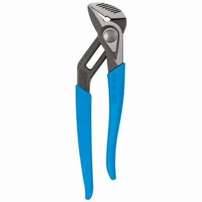 CHANNELLOCK SpeedGrip Quick Adjust Tongue/Groove: Flat, Push Button, 2 3/8 in Max Jaw Opening - Flat-Jaw Tongue & Groove Pliers