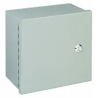 WIEGMANN Enclosure: Steel, 12 in x 12 in x 4 in, NEMA 1, Solid Cover, Hinged, Painted (MPN N1C121204)