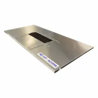 HEPACART Ceiling Cover: 24 in Overall Wd, 48 in Overall Lg, 3 1/2 in Overall Ht, CAP48