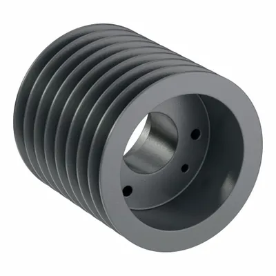OEM V-Belt Pulley: C80 - Bushed-Bore Cast-Iron V-Belt Pulleys