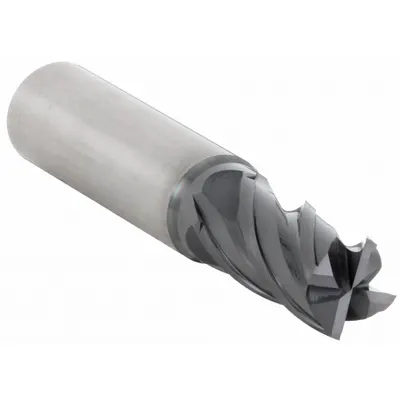 OSG Square End Mill: Carbide, TiAlN Coated, 4 Flute, 9/16" Mill Dia, 1-1/8" LOC - General Purpose Carbide Square End Mills