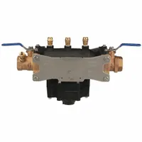 WILKINS Reduced Pressure Zone Backflow Preventer: 375, Std Configuration, Glass-Filled Nylon, Flange (MPN 114-375)