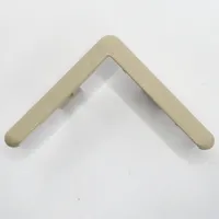 ACROVYN End Cap: End Cap, PETG, Beige, 3 in Leg Wd, 1/4 in Overall Ht, For 135° Angle, 0.25 in Thick (MPN SM20MCAP103N)