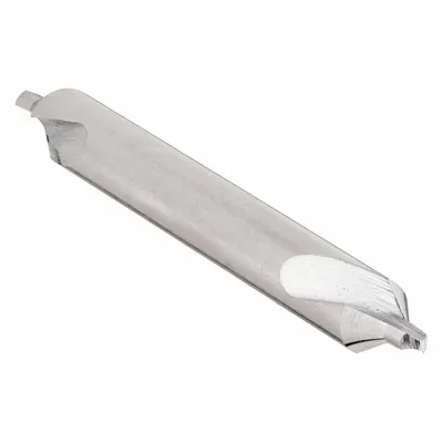 KEO Center Drill: Plain Type Hey, #3, 60°, 1 1/2 in Overall Lg - Plain-Tip Hey-Type Center Drills