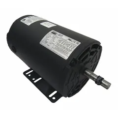 Open Drip Proof (ODP) enclosure. 1 1/2 hp, 1760 RPM at 60 Hz. 230/460V AC, 3-phase, draws 4.2/2.1 A full load current. Rigid base mount for industrial applications such as pumps, fans, conveyors, and compressors.