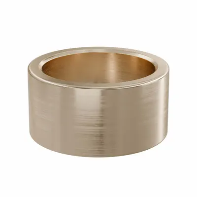 OILITE Sleeve Bearing: Bronze, SAE 841, 40 mm Bore, 50 mm OD, 25 mm Lg - Lubricated General Purpose Metallic Sleeve Bearings