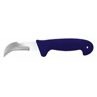 WESTWARD Hawkbill Knife: 3 in Blade Lg, 9 in Overall Lg, Hawkbill, Plastic