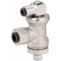 LEGRIS Air Line Lockout Valve: 1/8 in NPT, 1/4 in Tube Outlet Size, 145 psi Max Op Pressure, 7N85 (MPN 7885 56 11)