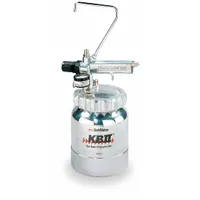 DEVILBISS Spray Gun Cup: Siphon Feed Spray Gun Cup, Spray Gun Cups, Regulator, 2 qt Cup Size Use (MPN KB-555)