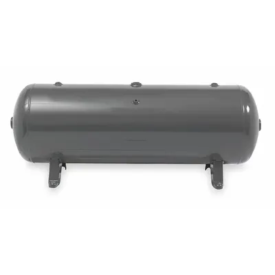 SPEEDAIRE Air Tank: 30 gal Tank Capacity, 200 psi Max Op Pressure, Horizontal - Horizontal Stationary Air Tanks