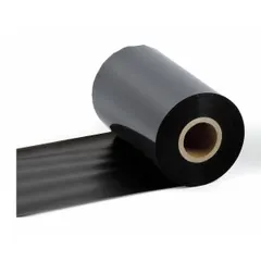 Black wax/resin ribbon for the BBP72 printer series. Smear-resistant and RoHS compliant. Used for industrial label printing in asset tracking, wire marking, and general identification applications.