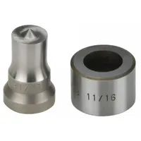 ENERPAC Punch and Die Set: 5/8 in Bolt Size (In.), 0.5 Cold Rolled C-1018, 0.5 in Boilerplate (MPN SPD688)