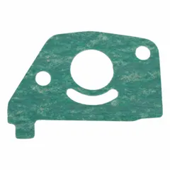 This HONDA carburetor gasket, part number 16221-ZG0-801, is a replacement component for the carburetor assembly. It is compatible with the EU1000IK1A generator model and cross-referenced as 6NCK2. The gasket seals the carburetor to prevent air and fuel leaks, supporting proper engine operation.