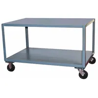 APPROVED VENDOR Work Table: Fixed Ht, Steel, 48 in x 31 in, 2,400 lb Overall Load Capacity (MPN LX348P600GP)
