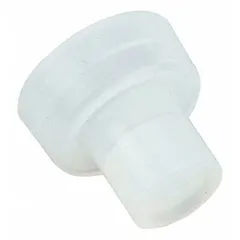 This seat cup is a replacement component for commercial coffee brewers. It is designed for use in models 830E, 850E, APB-330V2, and APB-430V2. The part ensures proper sealing and operation of the brew basket assembly in foodservice environments.
