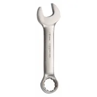 WESTWARD Combination Wrench: Alloy Steel, Satin, 16 mm Head Size, 4 3/4 in Overall Lg, Offset