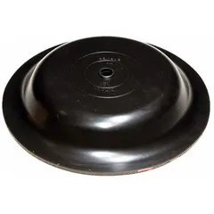 Buna-N replacement diaphragm for 2-inch pumps. Suitable for use in industrial fluid-handling systems to separate pump chamber from driving mechanism. Operates in temperatures from 0°F to 180°F.