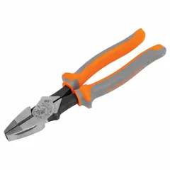 Standard-cut diagonal-cutting pliers with oval jaws, 1 7/8 in jaw length and 1 1/4 in jaw width. Overall size 9 - 11 in. Insulated for protection against electric shock when cutting wire and small cables in electrical work. Manual operation, non-magnetic, non-sparking.