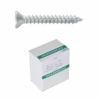 FLEXPIPE Square Screw: Drilling Screws, Steel, #8 Thread Size, Galvanized, #8-1 Square Screw (MPN F-SF81)