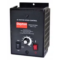 DAYTON Variable Frequency Drive: In Phase Single, Out Phase Three, 1/2 hp, No Bypass, Manual