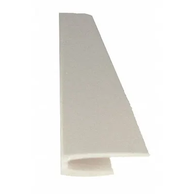 PAWLING PVC Wall Panel Edge Cover, Linen White, 8 ft - PVC Wall Panels & Coverings Trim