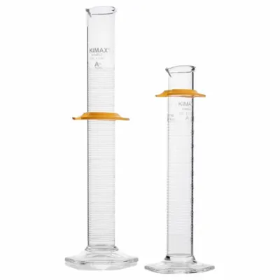 KIMBLE Graduated Cylinder: 25 mL, A, To Deliver (TD) - Class A Glass Graduated Cylinders