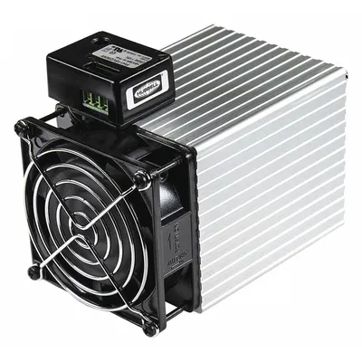 WIEGMANN Enclosure Heater: Fan Forced, 250 W Watt, Single Phase, 115V AC - Heaters for Electrical Enclosures