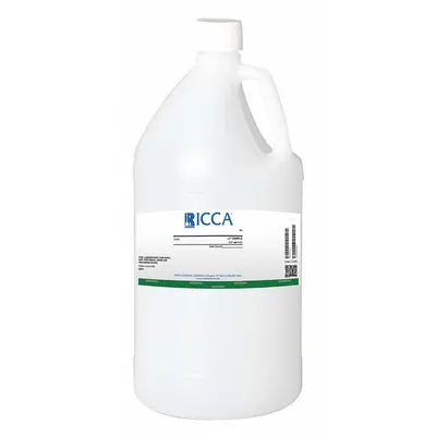 RICCA CHEMICAL Buffer - pH 7.00 - Color Coded Yellow: Lab, 4 L Volume, Liquid, pH 6.99 to 7.01 - pH Buffers