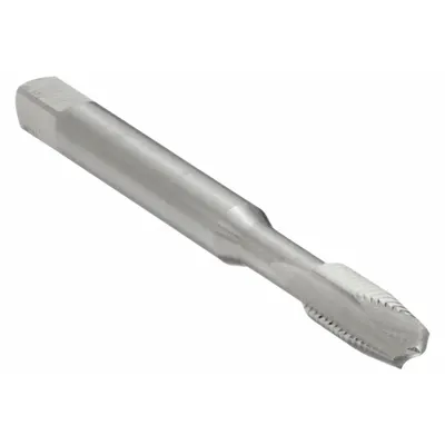 CHICAGO-LATROBE Spiral Point Tap: 1/4"-20 UNC, H2 / 2B, 2 Flute, Plug Chamfer - General Purpose Spiral-Point Taps