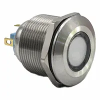 DIALIGHT Panel Indicator Light: 22 mm Panel Mounting Hole Dia, LED, Red/Green/Blue, Protruding Head (MPN 6211124304F)