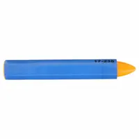 TRU-FLATE Tire Marking Crayon: Tire Crayon, Yellow, Wax, 4 5/8 in Overall Lg, 1/2 in Overall Wd (MPN 17-236)