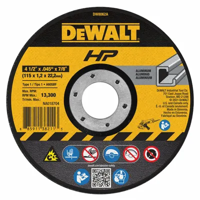 DEWALT A60N General Purpose Cut-Off Wheel - General Purpose Cut-Off Wheels for Soft Metals