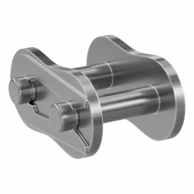 TSUBAKI Connecting Link: For Stainless Steel Roller Chains, 60, Single Strand, 3/4 in Pitch - Connecting Links for ANSI Standard Chains