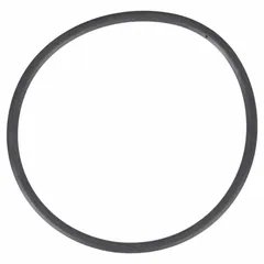 Black nitrile O-ring designed as a replacement seal for 6-inch ductwork in the QF Duct Work series. Provides a leak-tight joint between duct sections in ventilation and material-handling systems.