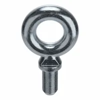 Machinery Eye Bolt: With Shoulder, Steel, Zinc-Plated, 2"-4 1/2 Thread Size, 4 in Thread Lg (MPN K2036-ZN)