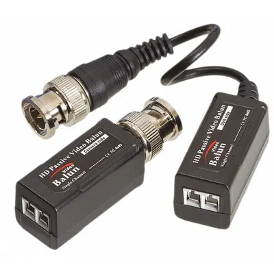 TRIPLETT Video Balun: Video Balun, Plastic, Digital CCTV Cameras, Receiver/Transmitter - Triplett Accessories