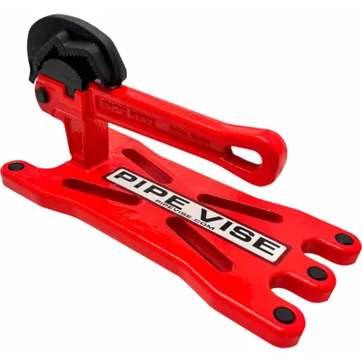Supco Portable Vise: Uncovered, High Vis, 1 in Jaw Face Wd, 1/4 in Max Jaw Opening - Portable Vises