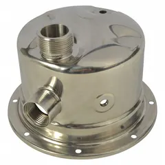This pump body serves as the main housing for shallow well jet pumps, directing water flow and supporting internal components. Compatible with manufacturer model numbers 4HEY9, 4HEZ1, 4HEZ2, 4HEZ3, 4HFA2, and 4HFA3. Suitable for use in residential or light commercial water systems.