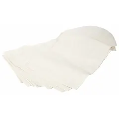 This 2-ply paper vacuum bag is designed for dry pickup only. It is compatible with Nobles upright vacuums that use manufacturer part number V-LWU-13. The bag provides standard filtration for collecting dry debris in industrial cleaning applications.