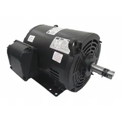 This Dayton rigid base 3-phase AC motor delivers 2 hp at 1185 RPM and operates on 230/460V AC. The open drip proof (ODP) enclosure protects against falling liquids and dirt. Suitable for industrial applications such as pumps, fans, conveyors, and compressors requiring continuous duty.