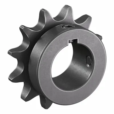 TSUBAKI Single Strand Sprocket: 50, For 5/8 in Chain Pitch, 1 3/16 in Bore Dia - Size 50 Fixed-Bore Roller Chain Sprockets