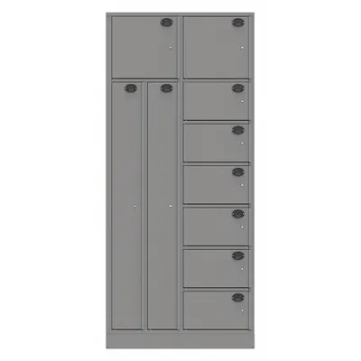 SENTINEL Law Enforcement Evidence Locker: Non-Pass-Through Backing, Slam Latch - Standard Evidence Storage Lockers