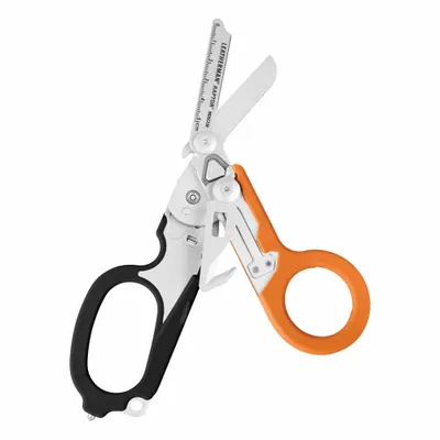 LEATHERMAN Medical Shears: Shear, Stainless Steel, Rounded, Glass Filled Nylon - Multi Tool Trauma Shears
