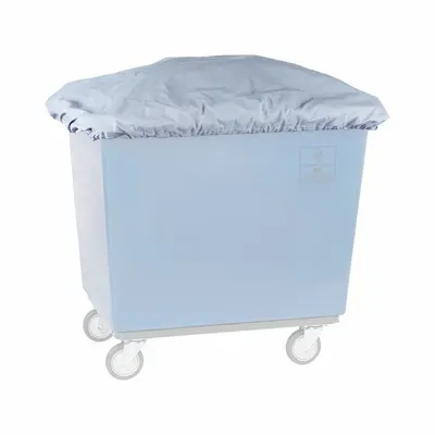 R&B WIRE PRODUCTS INC. Cube Trucks: 40 in L 30 in W 6 in H, Fits 12 bu, 0.56 cu yd, Gray - Elastic Covers for Cube & Basket Trucks