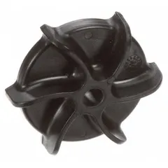 This impeller is a replacement component for beverage dispensers. It is used to maintain or restore the mixing or pumping function, supporting consistent beverage flow in commercial foodservice environments.