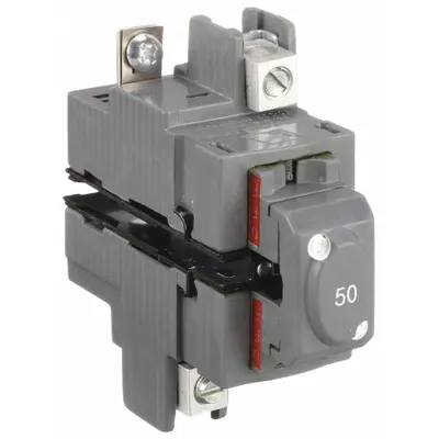 PUSHMATIC Miniature Circuit Breaker: 50 A Amps, 120/240V AC, 1.5 in Wd, 10kA at 120/240V AC - Pushmatic Miniature Circuit Breakers